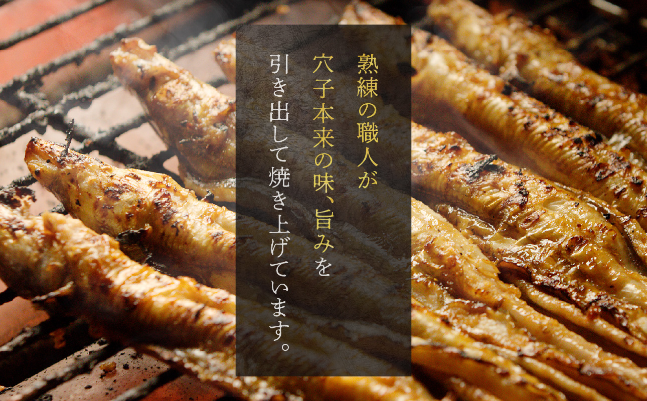 焼穴子　約500g（国産・大きいサイズ約6本）
