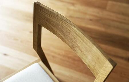 【開梱設置】高野木工 キールチェアWO 肘付き（座面：CHART3ライトクリーム）【10年保証】