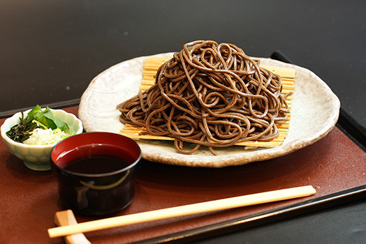 おいとねっぷ蕎麦を冷やして！