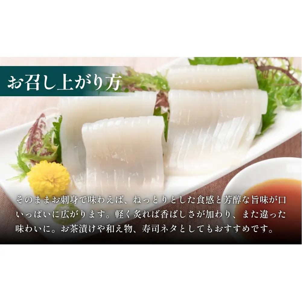 いか 昆布締め 80g×5 刺身 昆布〆 イカ 冷凍 魚 富山県 氷見市　いか