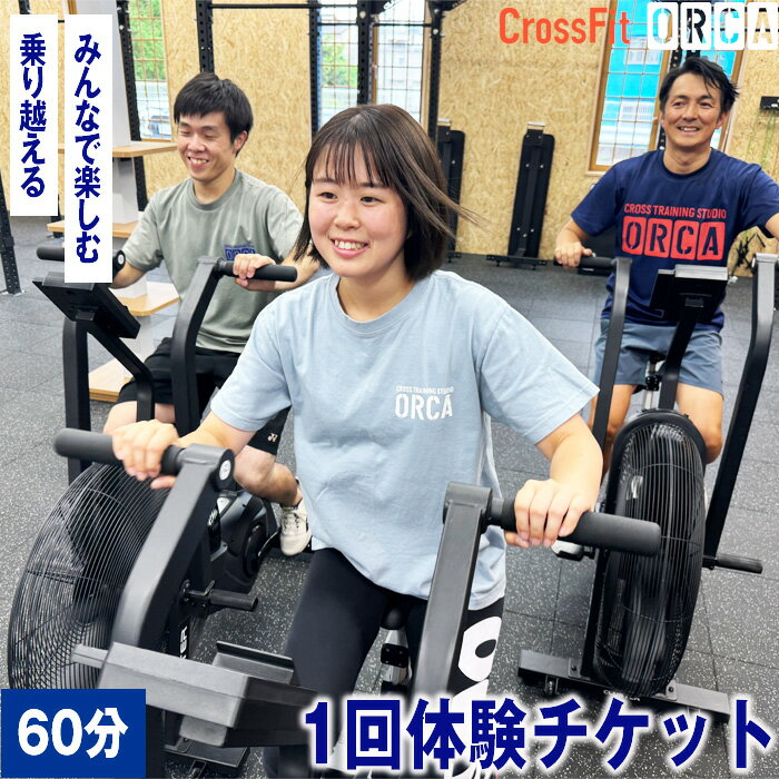 【ふるさと納税】No.485 CrossFit 1回体験（60分クラス参加） ／ チケット トレーニング 運動 スポーツ 走る 苦手 効率 送料無料 愛知県