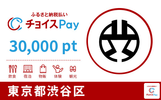
            渋谷区チョイスPay 30,000pt【会員限定のお礼の品】
          