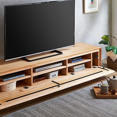 ふるさと納税 大川市 テレビ台 ルーチェ センダン無垢【サイズ:幅154-204cm、カラー:センダン無垢】 |  | 02