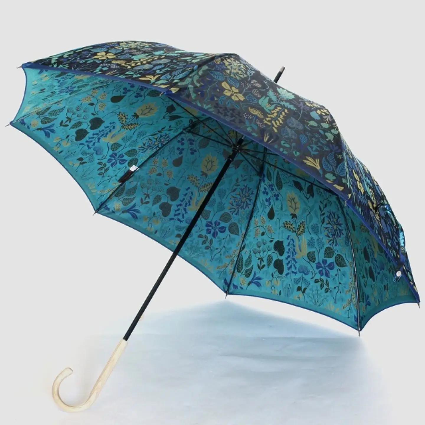 高級傘  晴雨兼用長傘 Ｓtig Lハーバリウム （ブルー） 