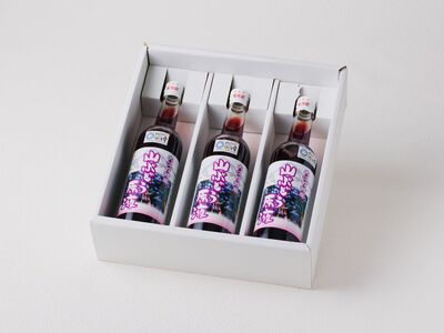大江の恵 山ぶどう3本ギフト(各500ml) 003-024