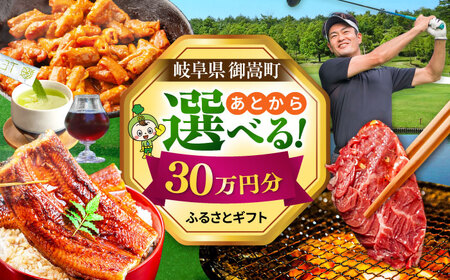【あとから選べる】 岐阜県御嵩町ふるさとギフト 30万円分  飛騨牛 うなぎ ゴルフ場 あとから ギフト[AVBM013]