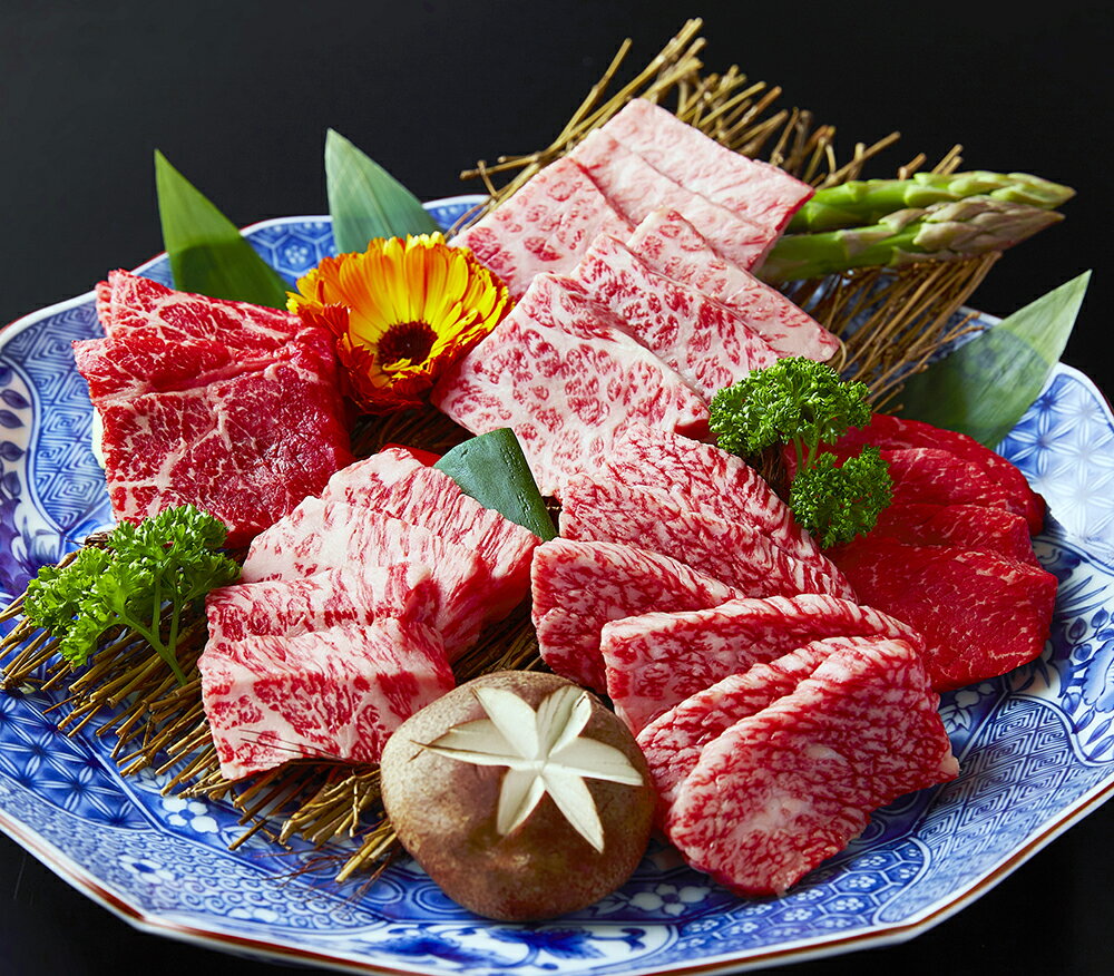 【ふるさと納税】A5等級 未経産雌 特選近江牛おすすめ部位 焼肉3種盛り合わせ 合計1kg 近江牛 国産 牛肉 近江フードJAPAN 冷凍