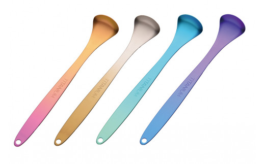 チタン製 舌クリーナー コケとっとプレミアム2 (4本セット) FC032014