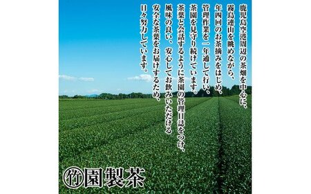 D-006 霧島茶はやとかおり(詰合せ)　品種めぐり茶2セット【マル竹園製茶】