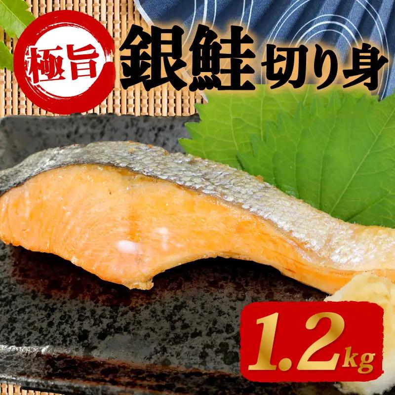 銀鮭 切身 1.2kg 片身 鮭 BP