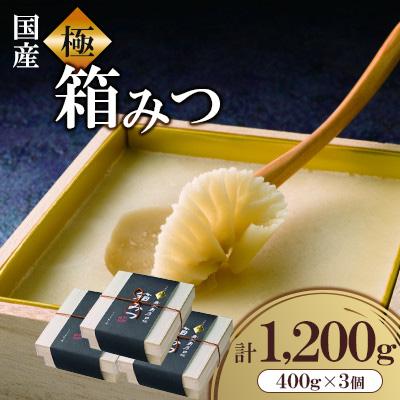 ふるさと納税 広川町 【先行予約2026年12月より発送】国産　極箱みつ　1200g(400g×3個)(広川町)