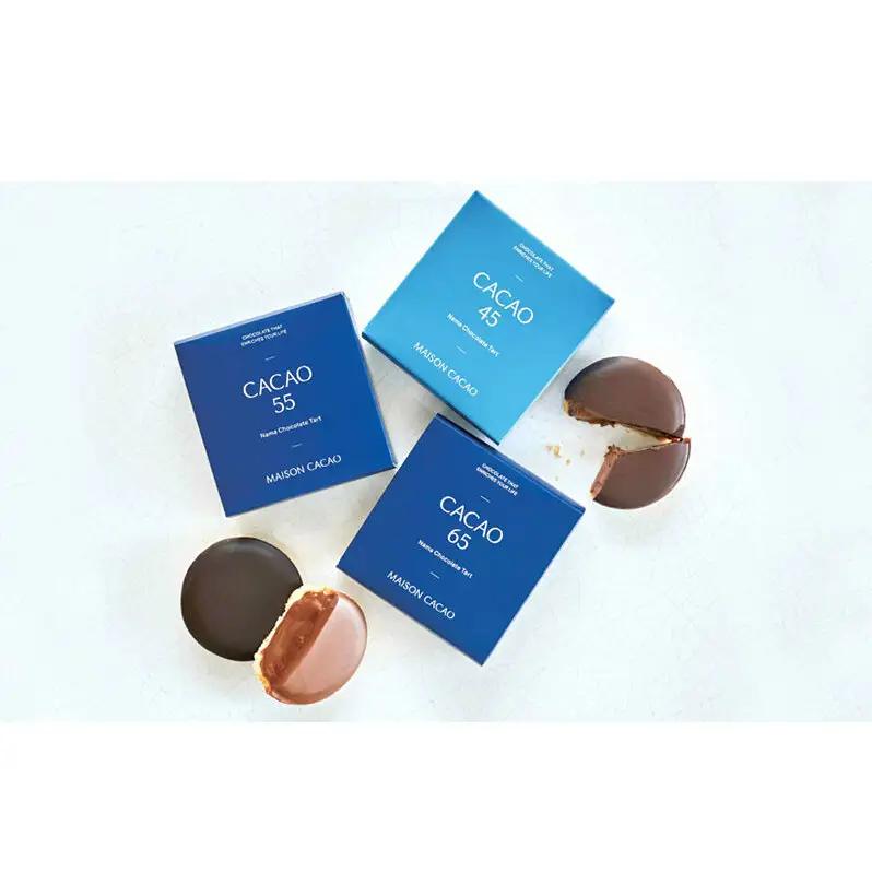 MAISON CACAO メゾンカカオ 濃厚生チョコタルト 3個セット（3種×各1個）3種の食感 驚きの口どけ 冷凍配送 チョコレート菓子 神奈川県 茅ヶ崎市