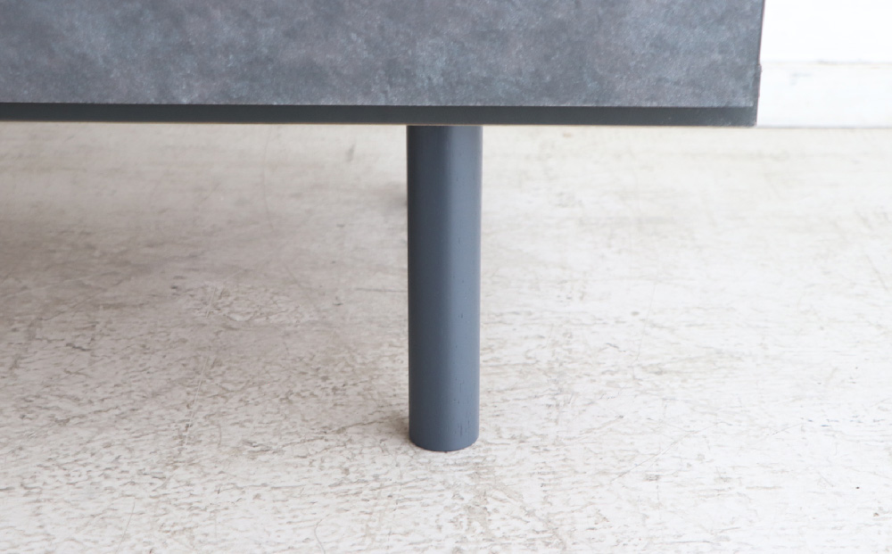 【東馬家具】クリート SB 90 CL【美しさ モダン 空間作り ワンランク上 贅沢 アカシア材 コンクリート調 完成品 脚のみ取付】(H060619)