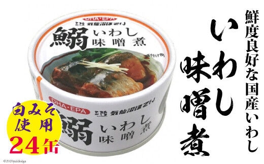 
										
										いわし味噌煮 170g×24缶【DHA・EPA・長期保存可能】 [気仙沼市物産振興協会 宮城県 気仙沼市 20563376] レビューキャンペーン
									