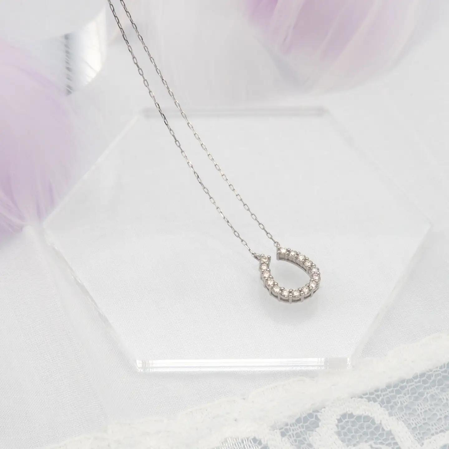 PT900/PT850 0.20ct ダイヤモンド ペンダントネックレス　HH-019720 SWBT002-PT