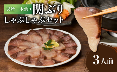 E04005　天然一本釣り関ぶりしゃぶしゃぶセット