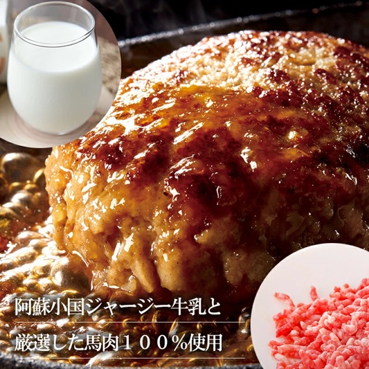 【定期便6回】阿蘇牧場 馬肉ハンバーグ 熊本と畜 馬肉100％ 馬ミンチ ヘルシーミート 高タンパク 低カロリー 150g 12個 計1800g 1.8kg 合計72個お届け 小分け 個包装 焼くだけ