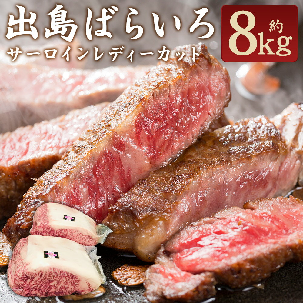 【ふるさと納税】出島ばらいろ サーロインレディーカット 約8kg 長崎和牛 和牛 肉 牛肉 お肉 霜降り サーロイン 冷蔵 長崎県産 国産 九州 長崎県 長崎市 送料無料