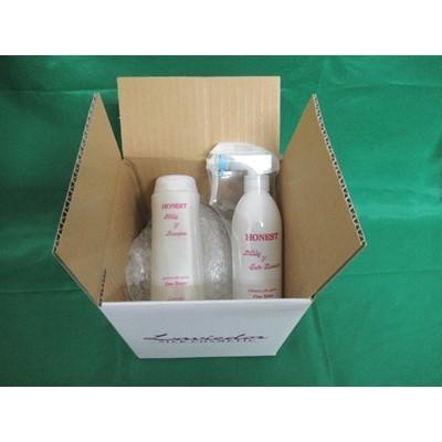 ふるさと納税 沼田市 【2点セット】　ホーネスト　シルキーVシャンプー200ML・ヘアエッセンス300ML |  | 03