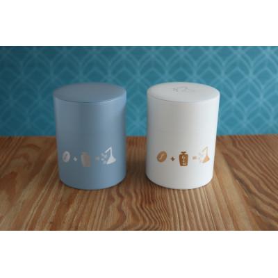 ふるさと納税 藤沢市 エルパライソライチロット150g(豆)& cafe&gin monoオリジナルキャニスター(白) |  | 01