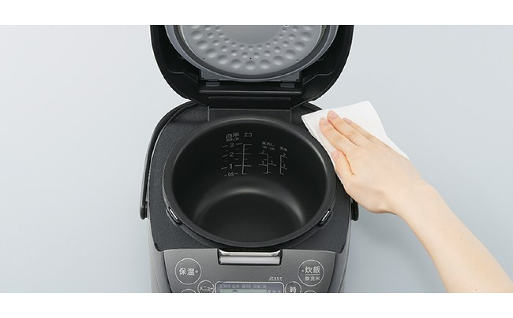 タイガー魔法瓶 IHジャー炊飯器 JPF-G055WL（ホワイト） 炊飯器 家電【遠赤5層土鍋蓄熱コート釜 熱拡散性 土鍋蓄熱コーティング ホワイト 内なべ3年保証 内ぶた着脱式 お中元 お歳暮 父の