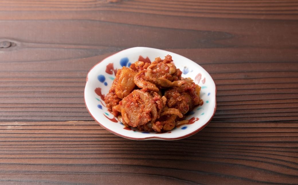 おつまみ海鮮キムチ (ホタテ) 選べる 4袋 ほたて 惣菜 おかず 石川県 小松市 【カネナカ食品工業】