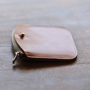 BB006-2　栃木レザーのコインケース　ナチュラル