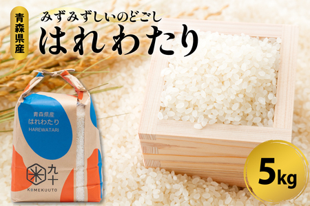 はれわたり　5kg 特A 令和5年産米 精米 一等米 特A米 青森県産米 【五所川原市 白米お米晴れ渡り晴れわたりハレワタリはれわたり】