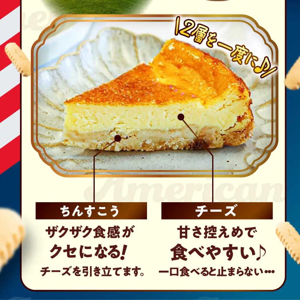 チーズケーキ 『ゴールドプレーン 』Lホール (18cm / 650g) BCBR001 ケーキ