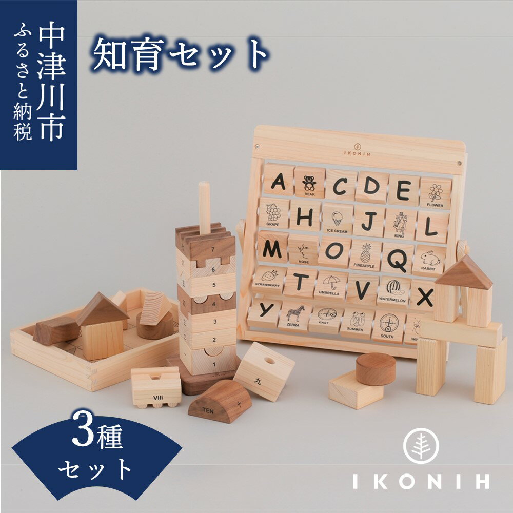【ふるさと納税】IKONIH 知育セット F4N-0895