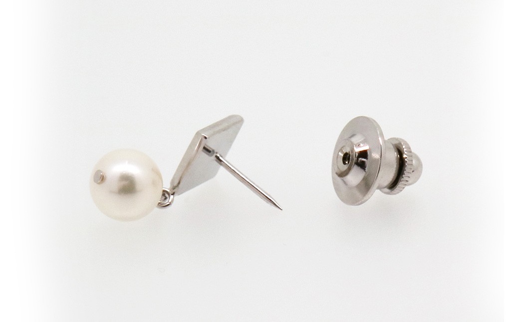 真珠 タイタック ネクタイピン 8.0-8.5mm
