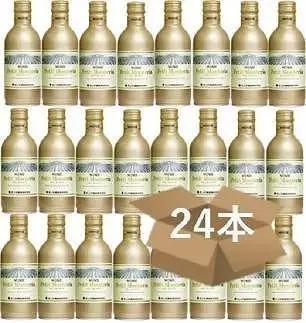ワイン プティモンテリア スパークリング 290ml×24本｜山梨ワイン スパークリング 葡萄酒 ホームパーティー アウトドア キャンプ お家飲み 宅飲み ストック 富士 富士河口湖町 モンデ酒造