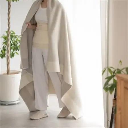 【Woolly】空気を含んだふんわりウール毛布(シングルサイズ)【1501737】