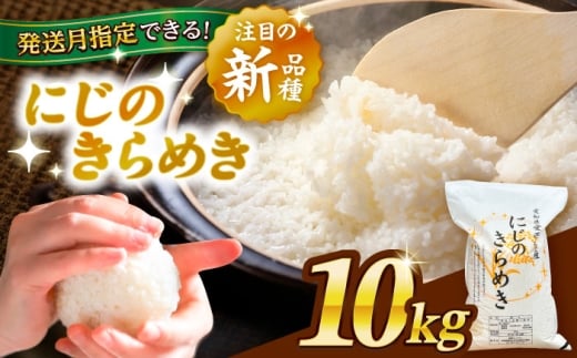 【10kg／3月発送】 にじのきらめき 白米 10kg 米 お米 ご飯  愛西市 / 脇野コンバイン 【配達不可：離島】[AECP040-03]