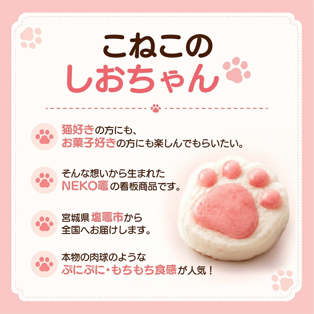こねこのしおちゃん　10個入　 04203-0774