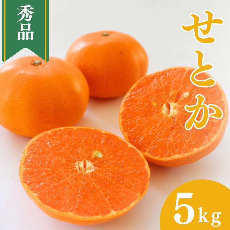 【ふるさと納税】 ＜先行予約＞せとか【秀品】5kg ※2026年3月上旬～3月下旬頃に順次発送予定【期間限定・数量限定】 / 柑橘 季節限定 お取り寄せ 産地直送 贈答品 ギフト 果物 フルーツ 田辺市 和歌山県