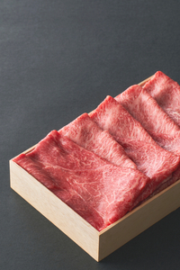 【寛閑観】近江牛『赤身』すき焼きしゃぶしゃぶ用　350g【冷蔵】【FR15SM】