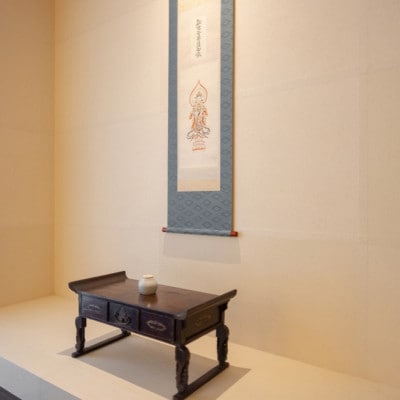 【楽土庵宿泊+越中いさみ太鼓見学付き】紙の部屋、夕朝食付き(富山イタリアン)ペア宿泊券