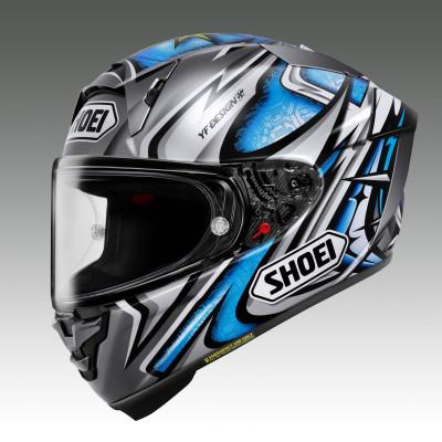 ふるさと納税 稲敷市 SHOEI【X-Fifteen DAIJIRO(SILVER/BLUE)】XXL PFSチケット付き