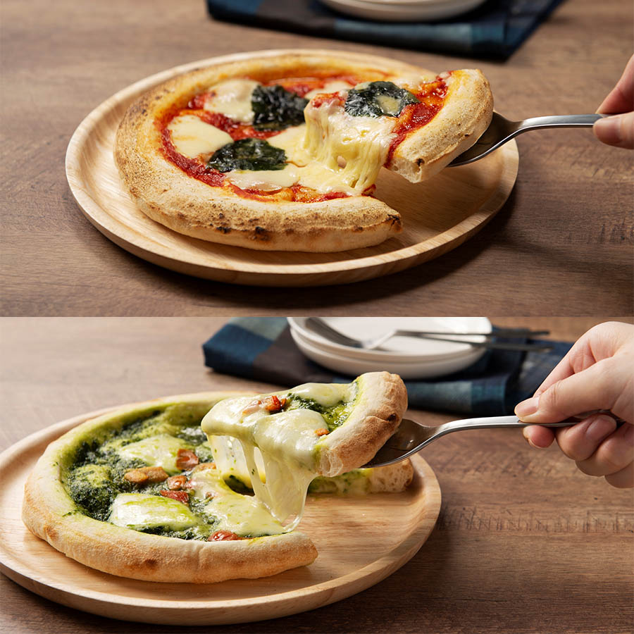 南の大地 THE PIZZA 5枚 Aセット（マルゲリータ、バジル、クワトロフォルマッジ、豊後どりの炭火焼、しらす・ツナ＆桜エビ）