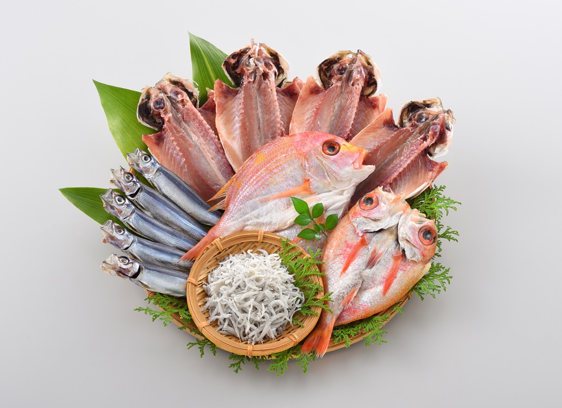 海匠國近 魚急便 K-A 干物 アジ 蓮子鯛 のどぐろ 釜揚げ ちりめん うるめ  山口県  干物 一夜干し 手作り 5種類  お中元 お歳暮 ギフト 贈り物 