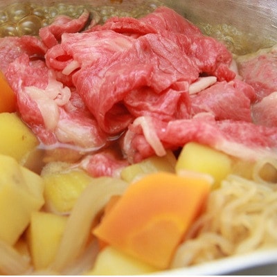 【毎月定期便】奥出雲和牛切落し400g(飯南町)全5回【配送不可地域：離島】