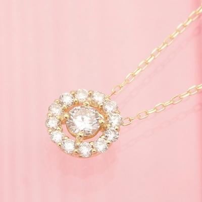 ふるさと納税 甲府市 K18 0.3ctダイヤモンド ペンダントネックレス　HH019185 |  | 01
