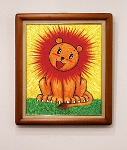 U101　原画「らいおんサン」SMサイズ