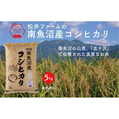 ふるさと納税 南魚沼市 令和8年産　南魚沼産コシヒカリ(5kg)