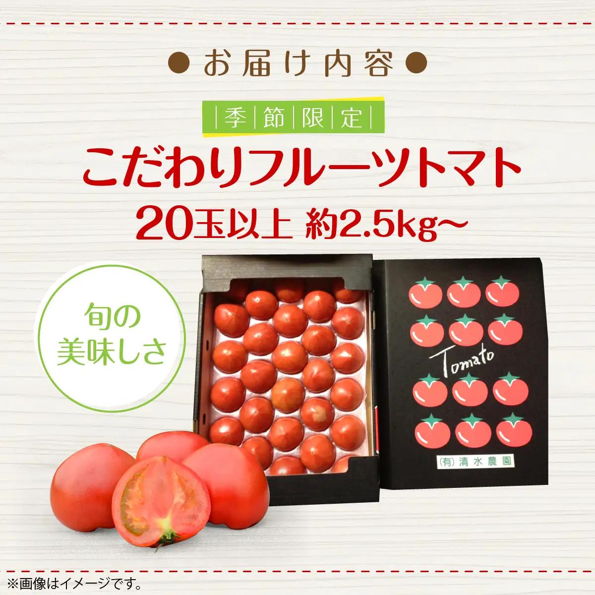 ＜2026年6月下旬よりお届け＞高糖度フルーツトマト　20玉以上【農園直送】北海道壮瞥産 SBTO003