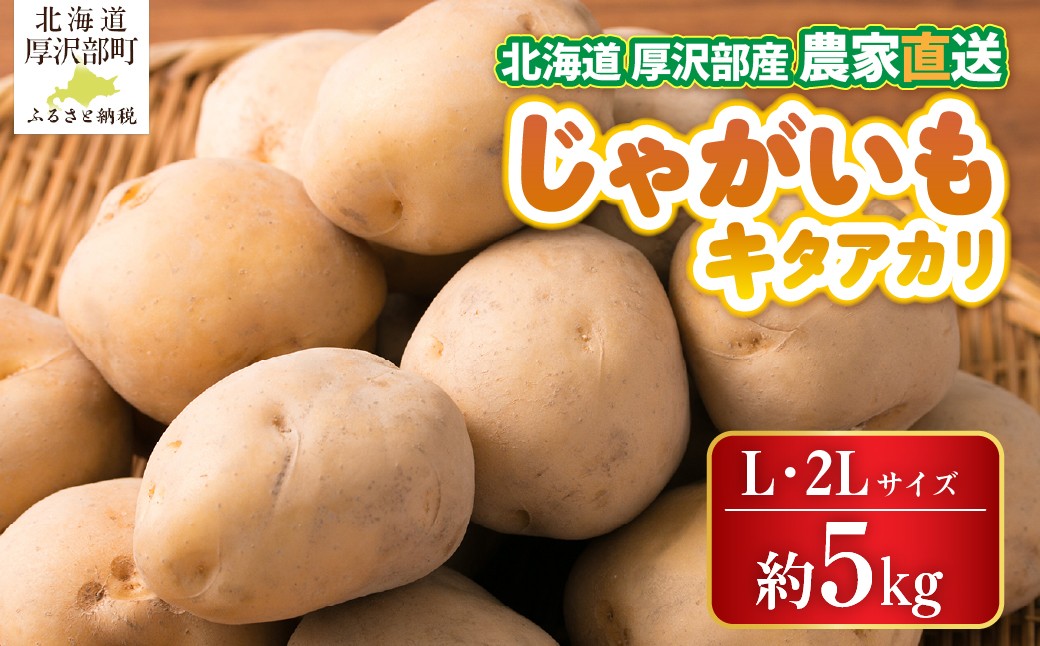 
                  【2026年9月下旬より発送】北海道厚沢部町産 キタアカリ 約5kg【L・2Lサイズ】 【 ふるさと納税 人気 おすすめ ランキング じゃがいも ジャガイモ キタアカリ カレー コロッケ 煮物 肉じゃが フライドポテト ポテトサラダ じゃがバター シチュー 北海道 厚沢部 送料無料 】 ASO039
                