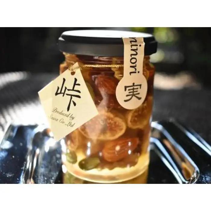 ナッツ・ドライフルーツの蜂蜜漬【峠の実】 熊野古道 峠の蜂蜜×ナッツ・ドライフルーツ 【SW61】