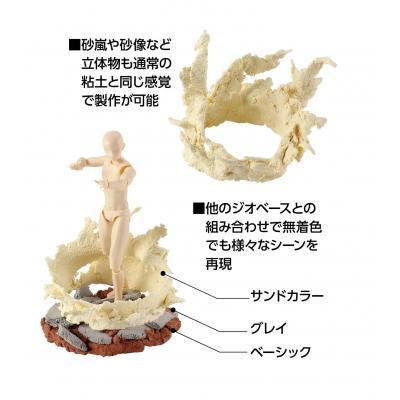 ふるさと納税 八尾市 ジオラマ粘土ジオベース　サンドカラー　5個セット(24307)(A317) |  | 02