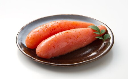 厳選 辛子明太子 計1kg (1本子)＜無着色・二段仕込み＞ 贈答用 化粧箱入り 明太子 めんたいこ